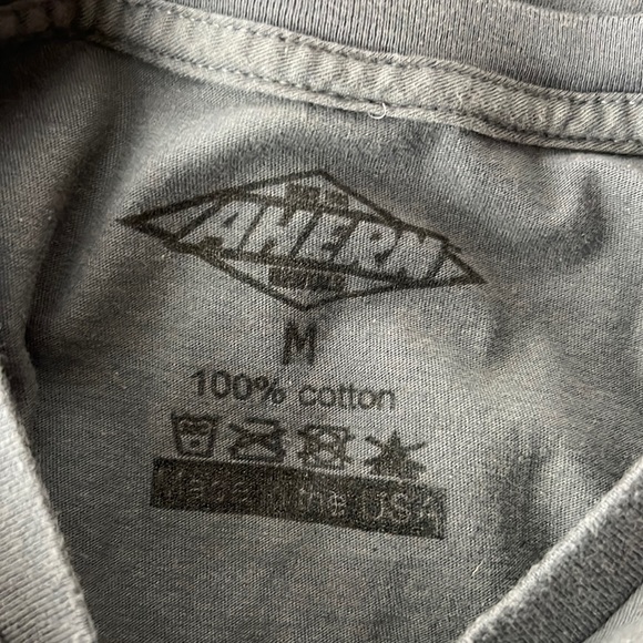 Ahern Rentals Shirt Women Medium Grey Cotton Graphic Short Sleeve Tee Adult - Picture 5 of 10